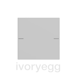 Rocker set, 1-gang for pushbutton sensor 4, System 55, grey matt