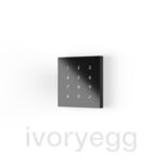 Adelante numeric keypad - anodised aluminium black