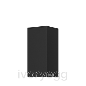 Adelante extra large pole - structured black