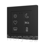 Tecla RGB 55 X6. PC-ABS Capacitive push button 55x55 - 6 buttons - Custom