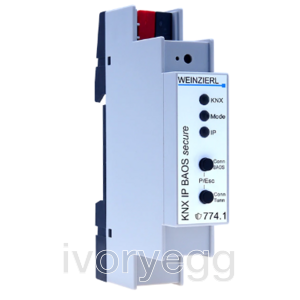 KNX IP BAOS 774.1 Secure, KNX object server, 1000 dp. BAOS Security