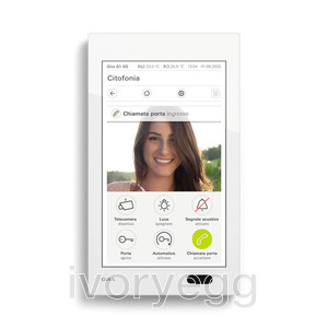 Gira G1 XS in White Glass - without WLAN